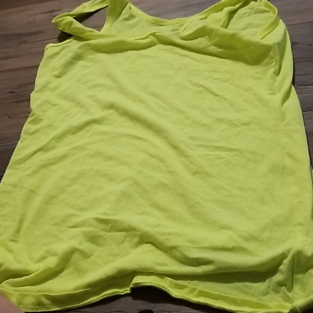 Yellow tank